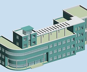 City planning office building fashion design - 268