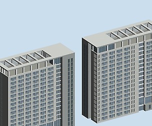 City planning office building fashion design - 270