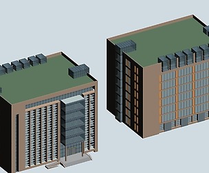 City planning office building fashion design - 274