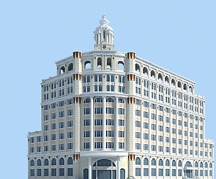 City planning office building fashion design - 277