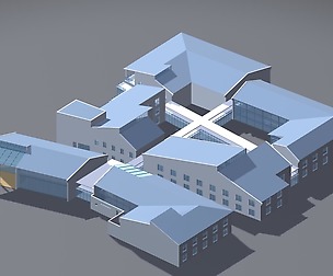 City planning office building fashion design - 282