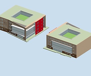 City planning office building fashion design - 284