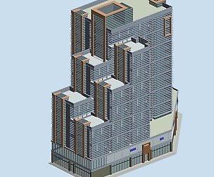 City planning office building fashion design - 287