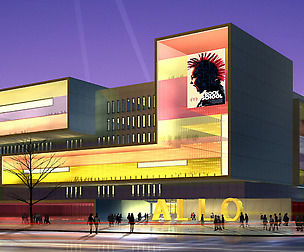 City planning office building fashion design - 293