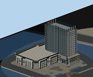 City planning office building fashion design - 295
