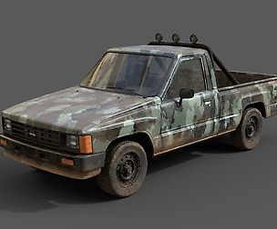 Toyota Hilux 1983 Camouflage Pack