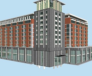 City planning office building fashion design - 304