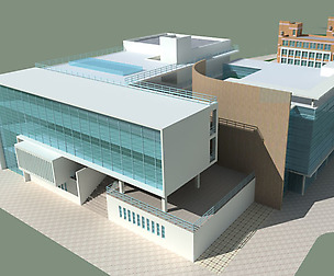 City planning office building fashion design - 309