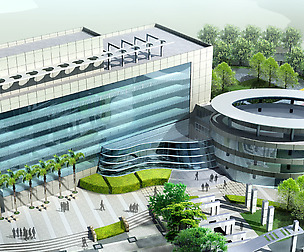 City planning office building fashion design - 314