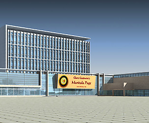 City planning office building fashion design - 315