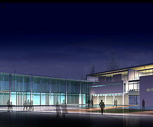 City planning office building fashion design - 317