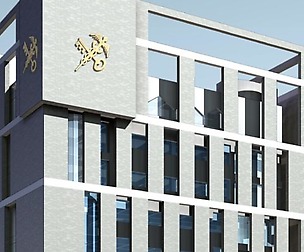City planning office building fashion design - 326