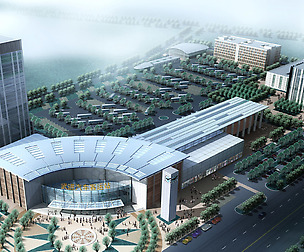 City planning office building fashion design - 330