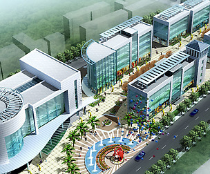 City planning office building fashion design - 332