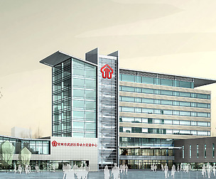 City planning office building fashion design - 335