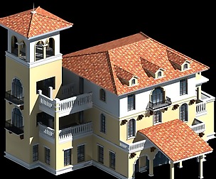 City planning office building fashion design - 342