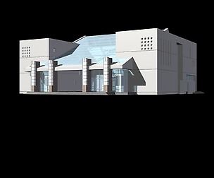 City planning office building fashion design - 345