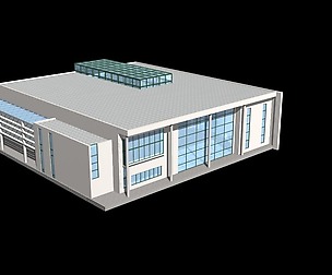 City planning office building fashion design - 347