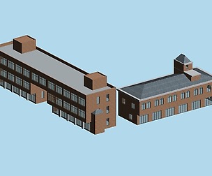 City planning office building fashion design - 355