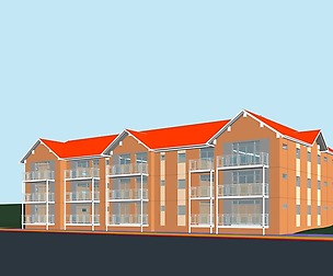 City planning office building fashion design - 359