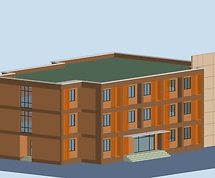 City planning office building fashion design - 367