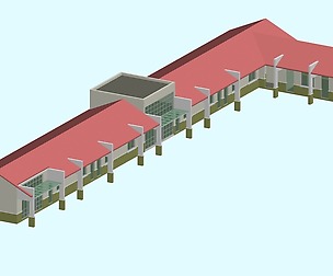 City planning office building fashion design - 369