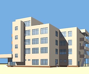 City planning office building fashion design - 376