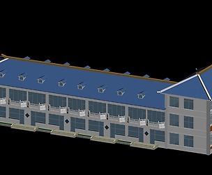 City planning office building fashion design - 383