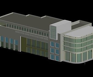 City planning office building fashion design - 384