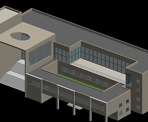 City planning office building fashion design - 386