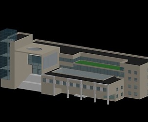 City planning office building fashion design - 391