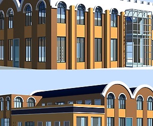 City planning office building fashion design - 393