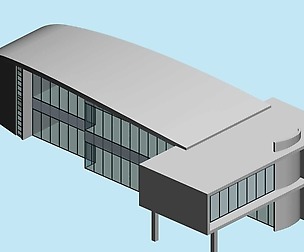 City planning office building fashion design - 395