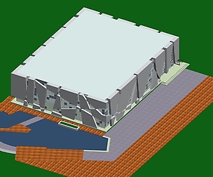 City planning office building fashion design - 396