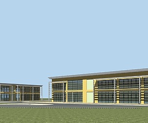 City planning office building fashion design - 403