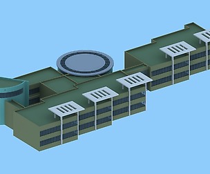 City planning office building fashion design - 408