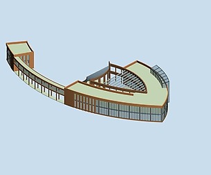 City planning office building fashion design - 418