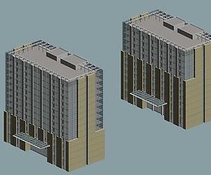 City planning office building fashion design - 421