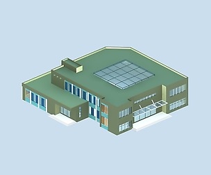 City planning office building fashion design - 428