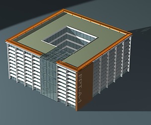 City planning office building fashion design - 429