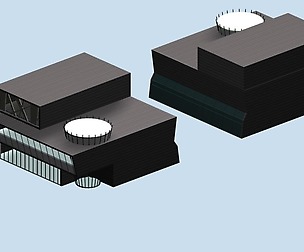 City planning office building fashion design - 430