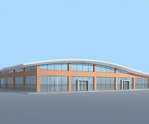 City planning office building fashion design - 432