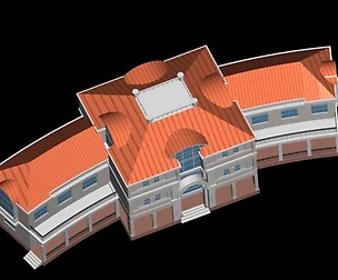 City planning office building fashion design - 434