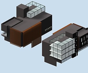 City planning office building fashion design - 437