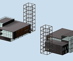 City planning office building fashion design - 439