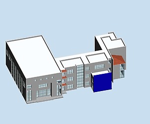City planning office building fashion design - 440