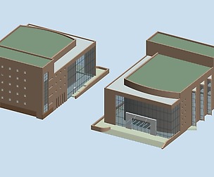 City planning office building fashion design - 442