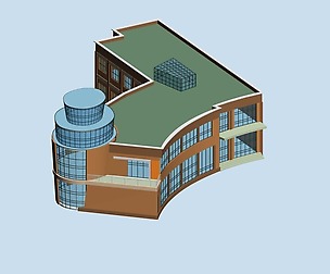 City planning office building fashion design - 448