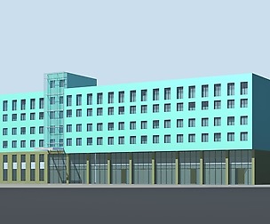 City planning office building fashion design - 450