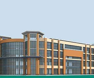City planning office building fashion design - 463